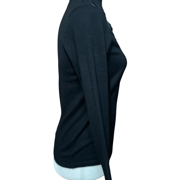 Carmen Marc Valvo Corp core contemporary comfort career turtleneck top - Picture 4 of 11